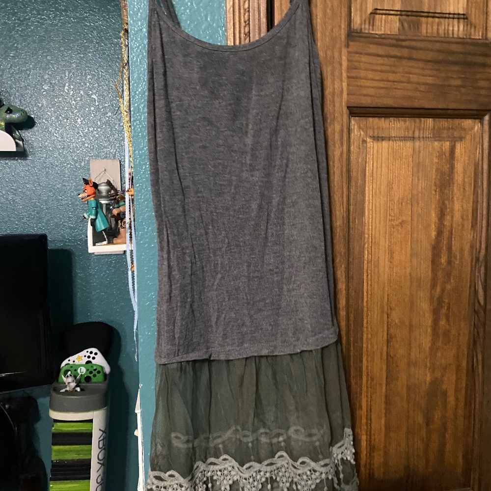 Cami with lace trim